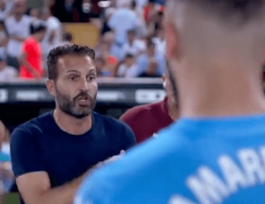  Baraja durante la pausa de hidratación