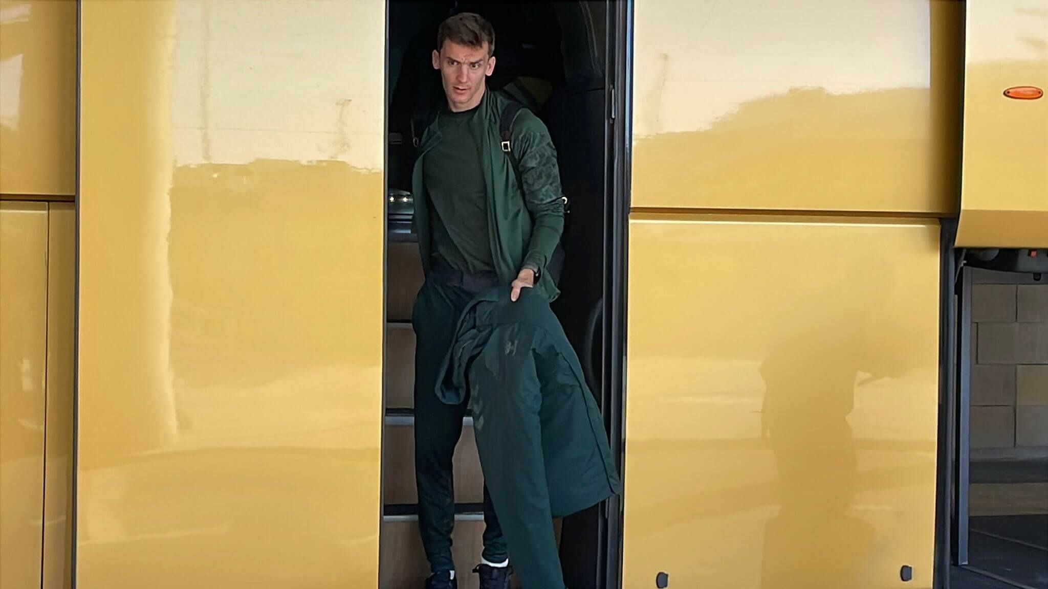  Diego Llorente, otra de las novedades del once.
