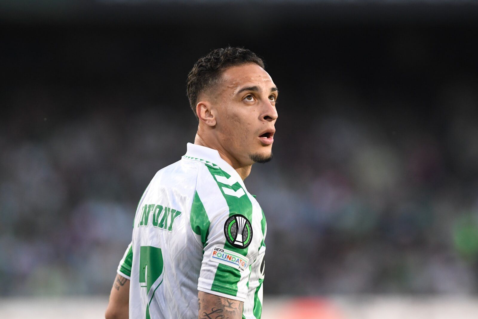  Antony, en el Betis-Gent.