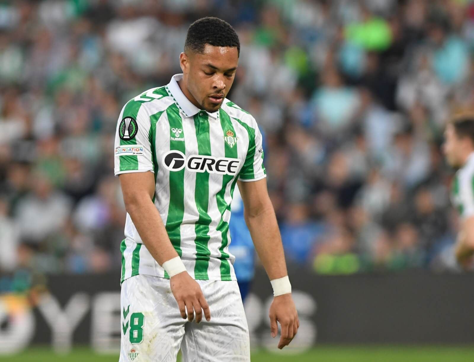  Vitor Roque, en el Betis-Gent.