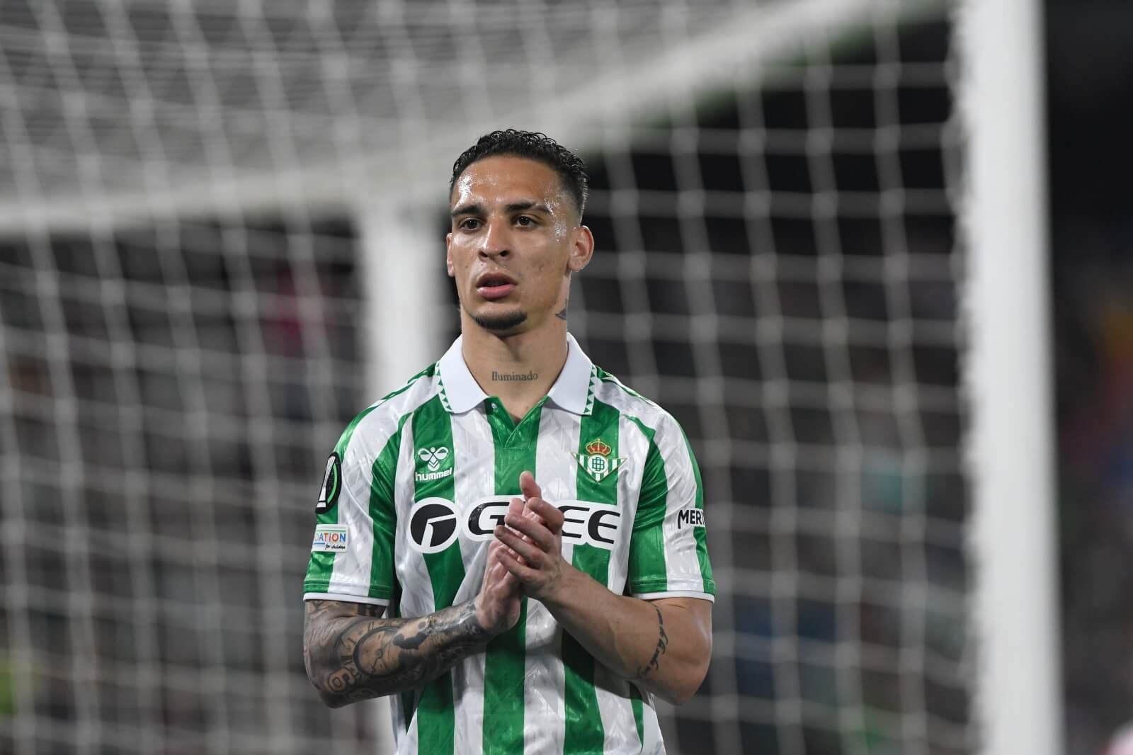  Antony, en el Betis-Gent.
