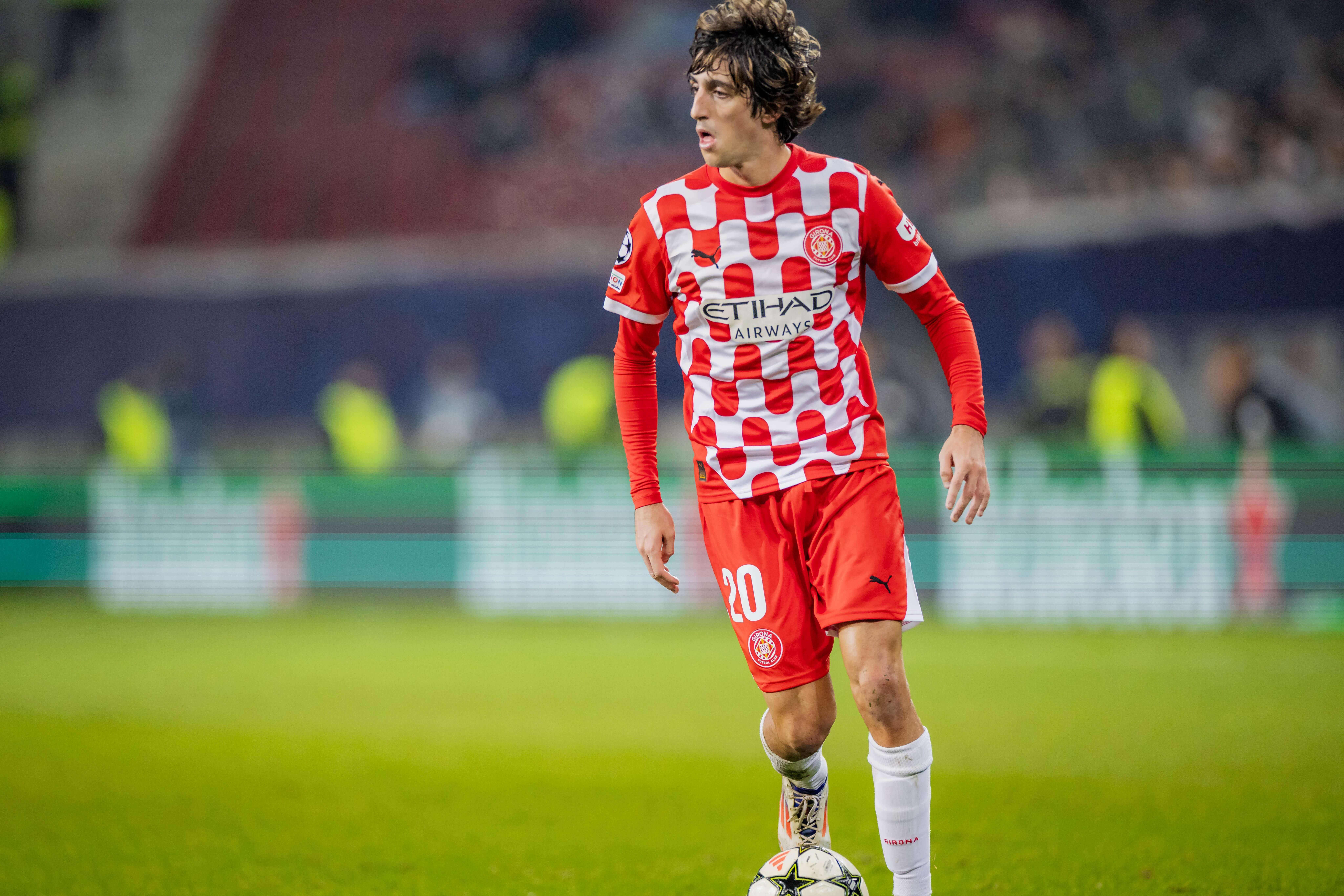  Bryan Gil, en un partido con el Girona.
