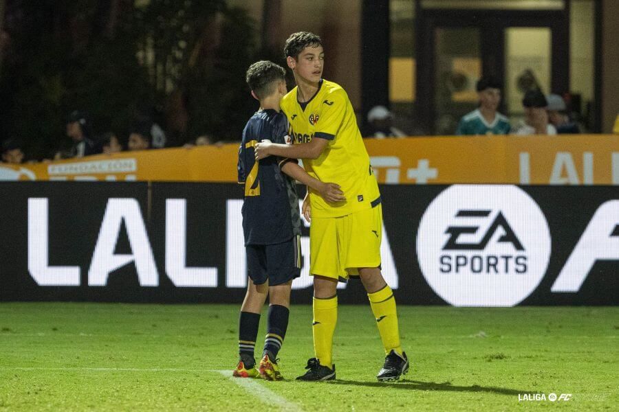 Imagen del Villarreal-Real Madrid de este viernes.