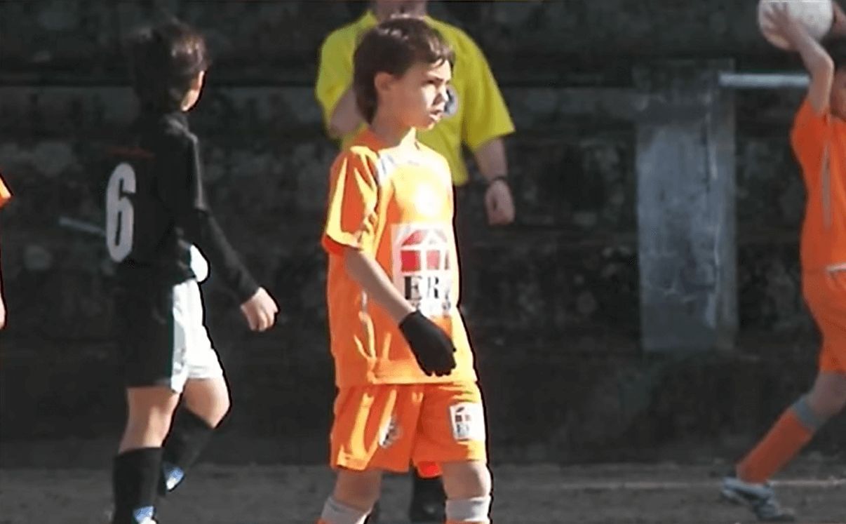  Joao Félix durante su infancia