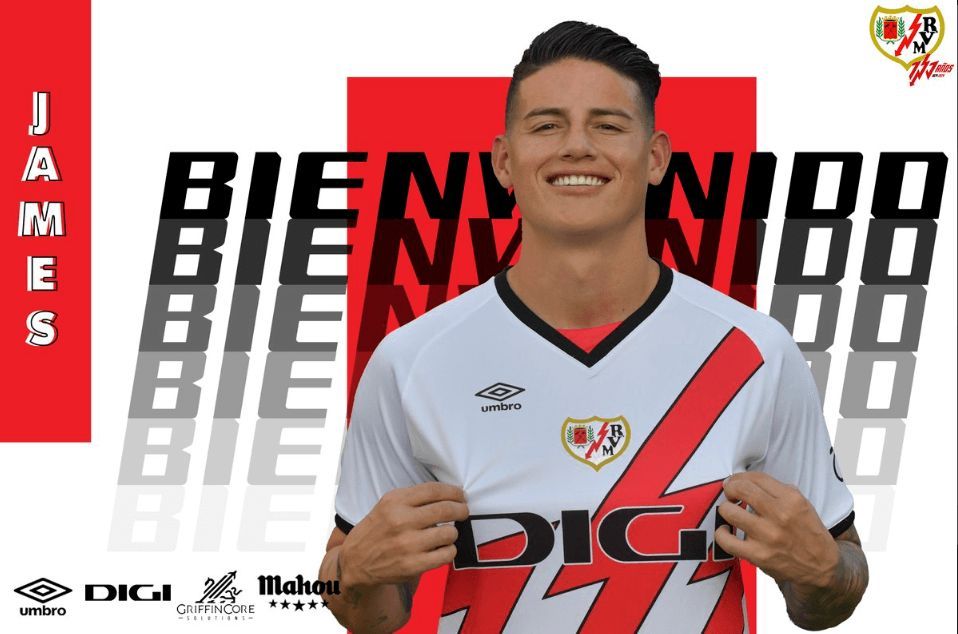 James Rodríguez, nuevo jugador del Rayo Vallecano