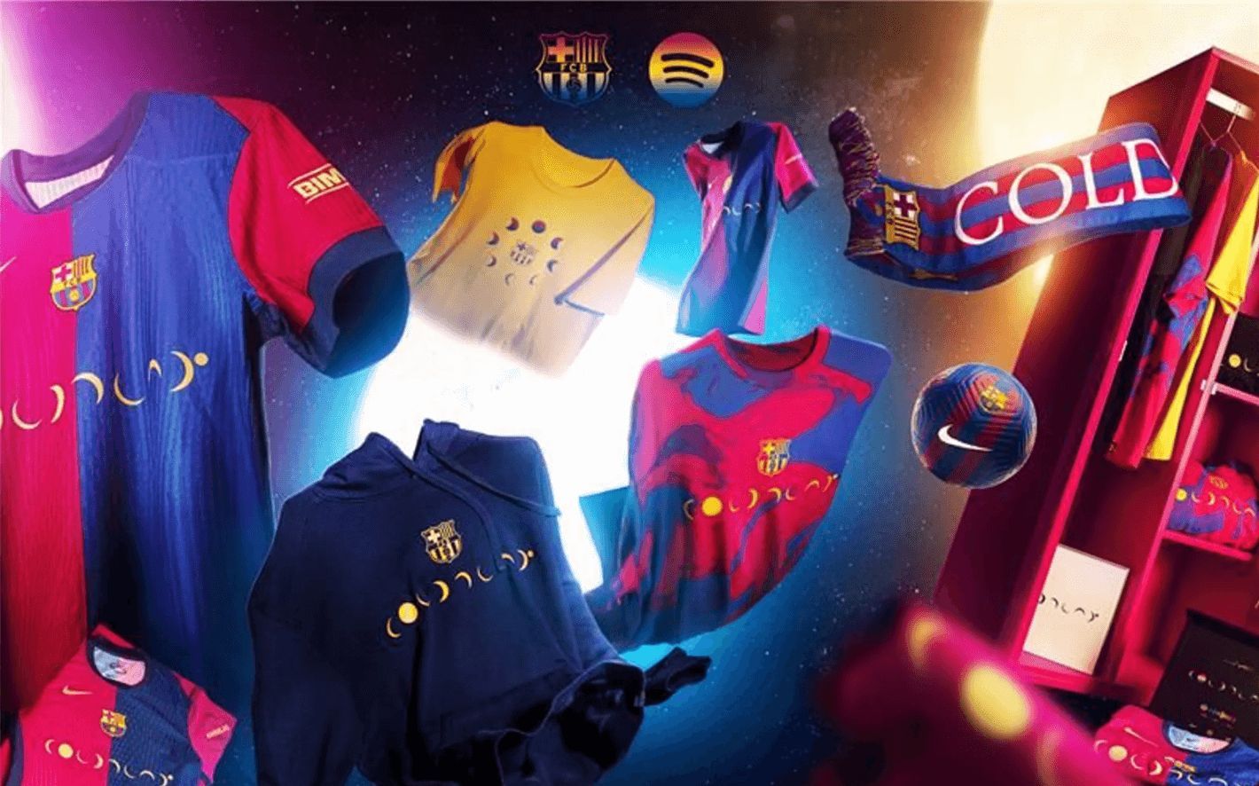  Merchandising del Barça x Coldplay