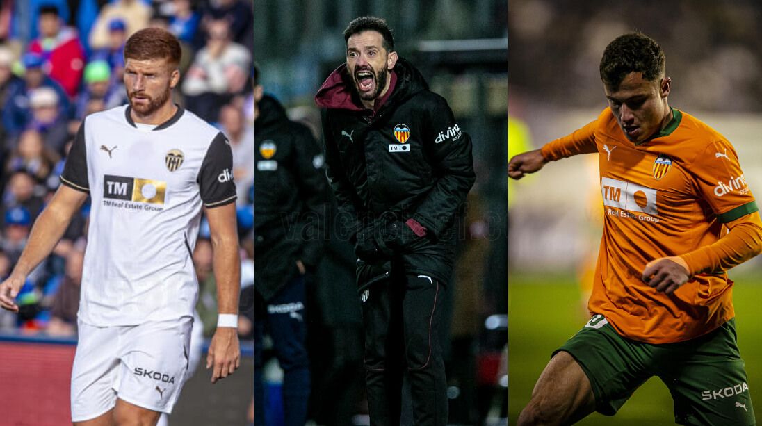 Carlos Corberán no aclara la situación de Germán Valera y Maximiliano Caufriez