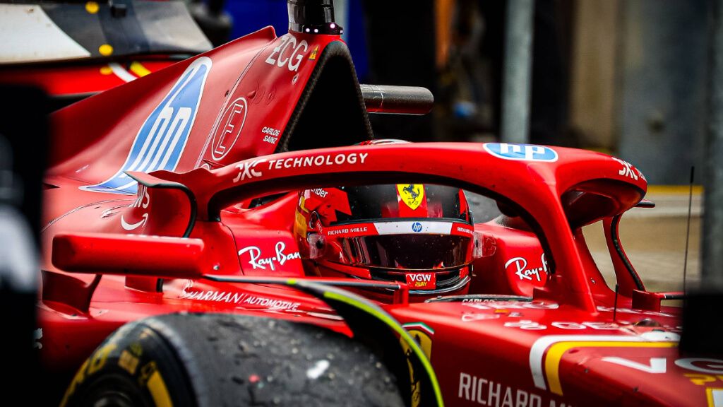 Carlos Sainz, en el GP de Austria.