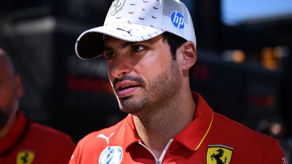 Carlos Sainz, en el Gran Premio de España.