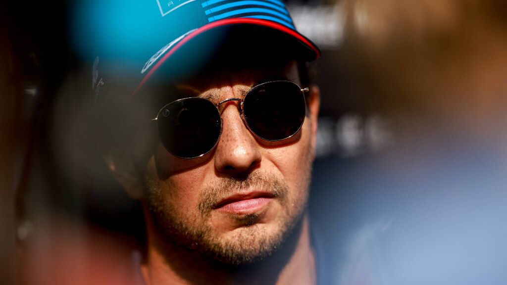 Checo Pérez, en el Gran Premio de Hungría.