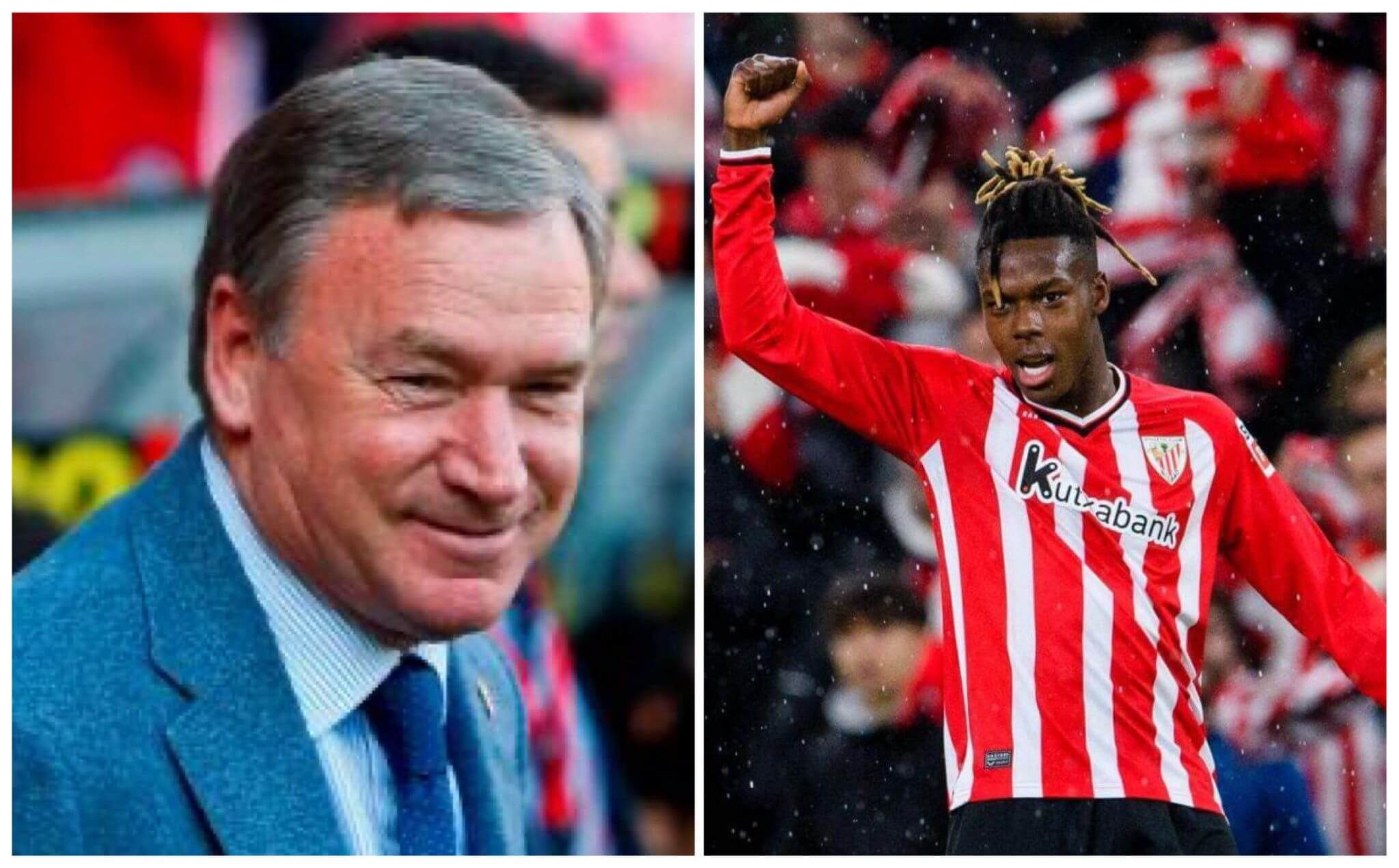  Javier Clemente y Nico Williams, dos iconos del Athletic Club, esperan ver a los leones llegar a su tercera final europea.