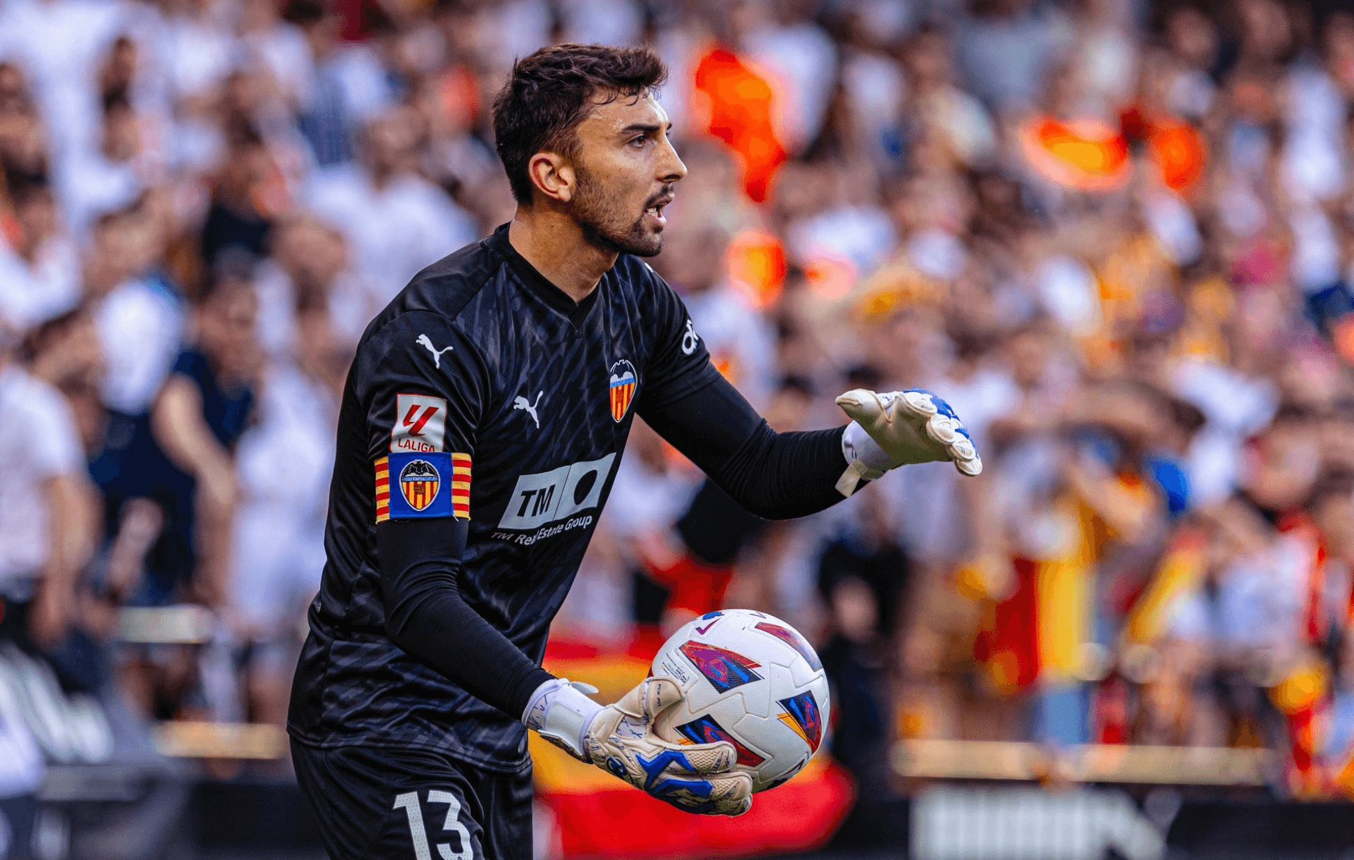  Cristian Rivero debuta con el Valencia CF en LALIGA