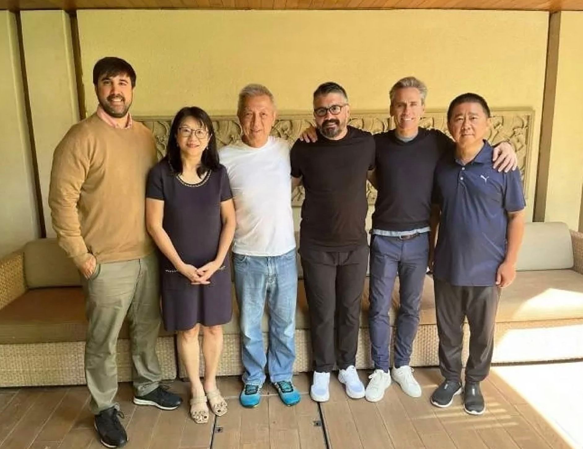 La última vez que se vio a Peter Lim en algo relacionado con el Valncia CF