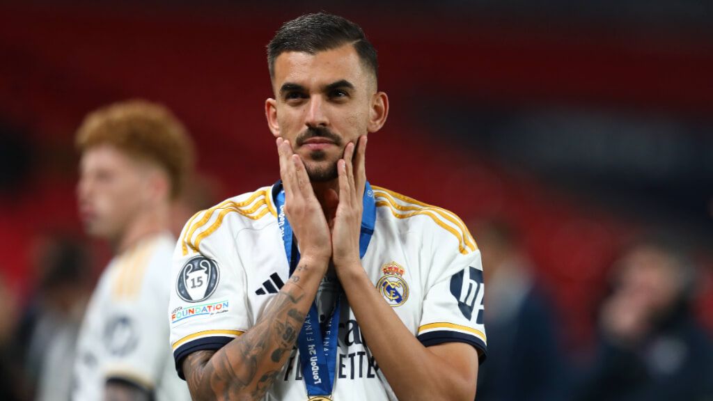 Dani Ceballos en la celebración de la Champions (Cordonpress)