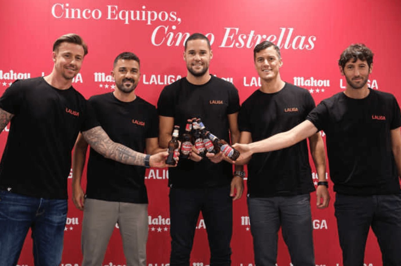  David Villa en el mencionado acto