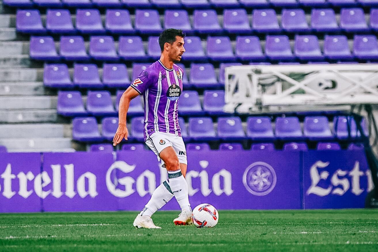  De la Hoz, ante el Pau FC.