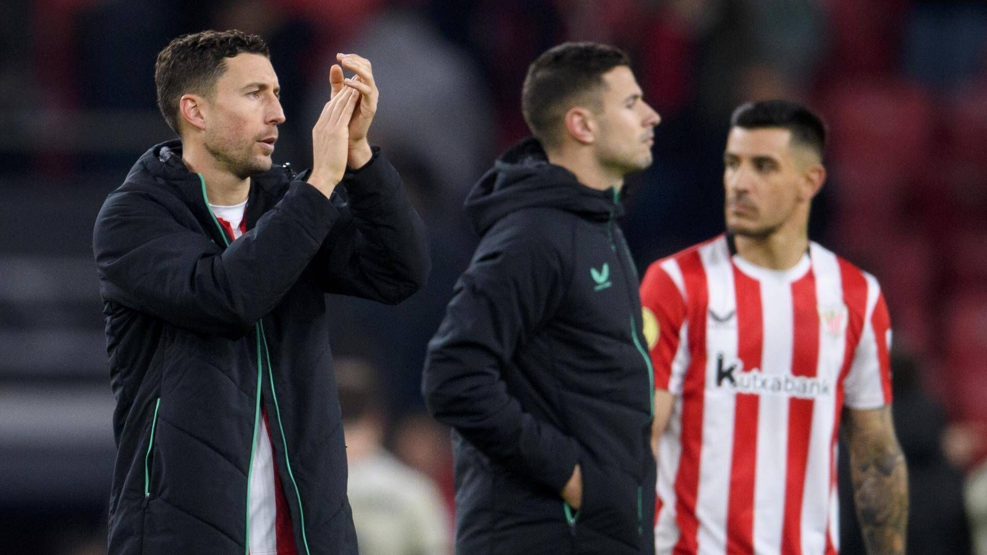  Tristeza en Bilbao tras caer en enero en la Copa ante el CA Osasuna en San Mamés.