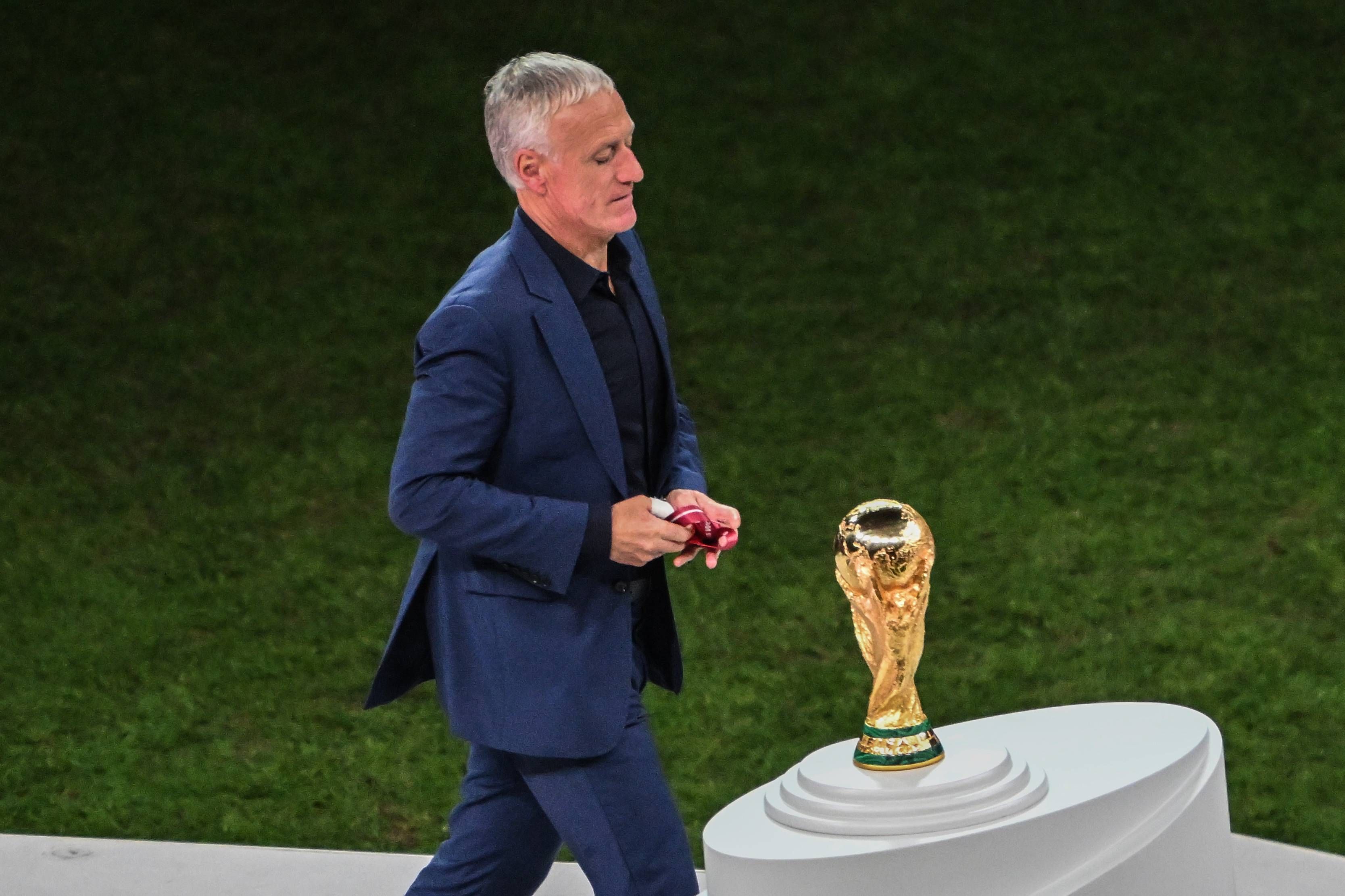 Didier Deschamps, en la final del Mundial.
