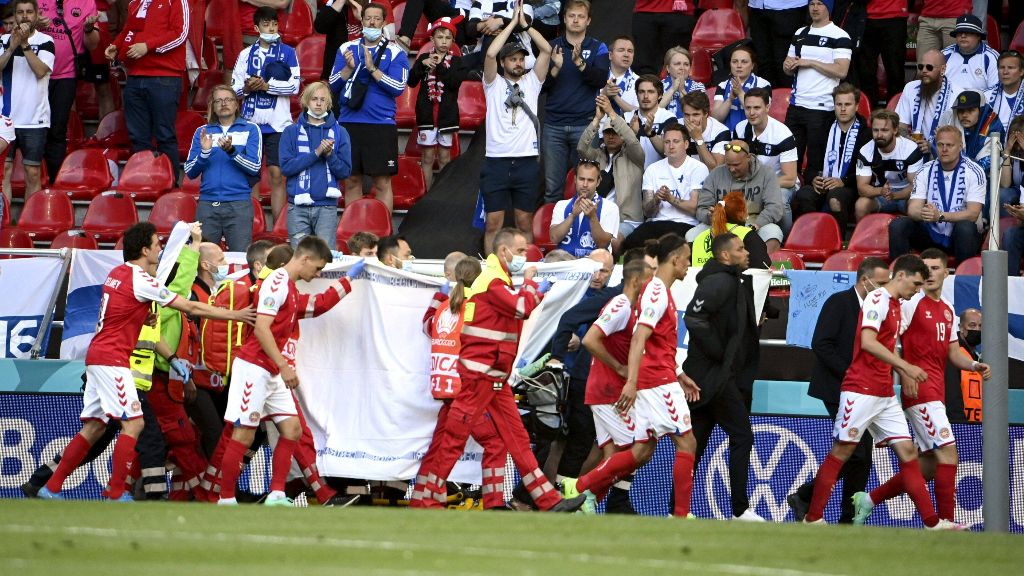Dinamarca-Finlandia, el día del paro cardíaco de Christian Eriksen