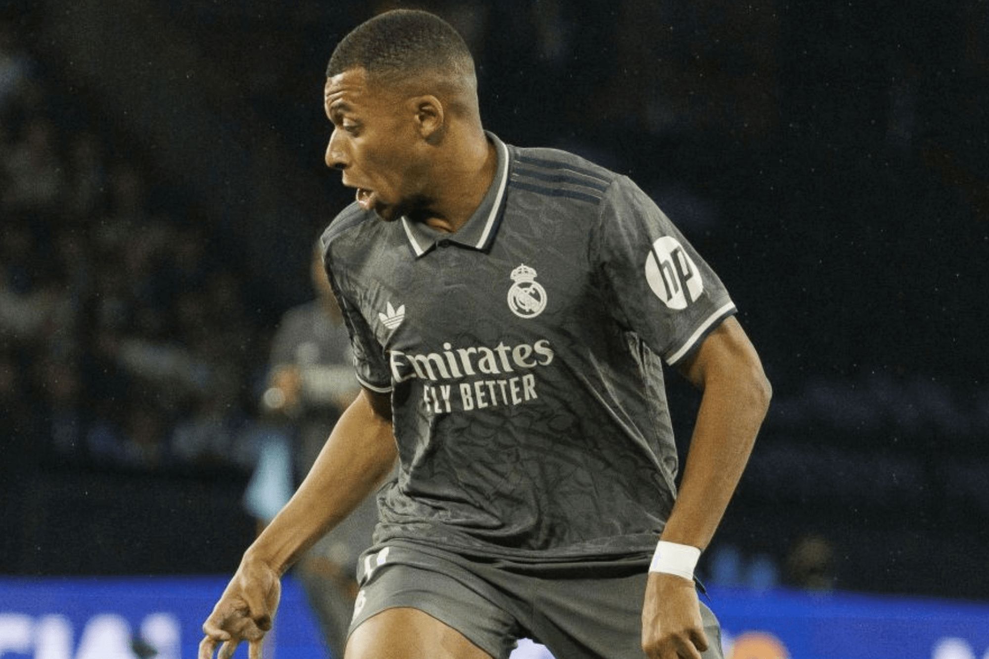  Kylian Mbappé en Balaídos.