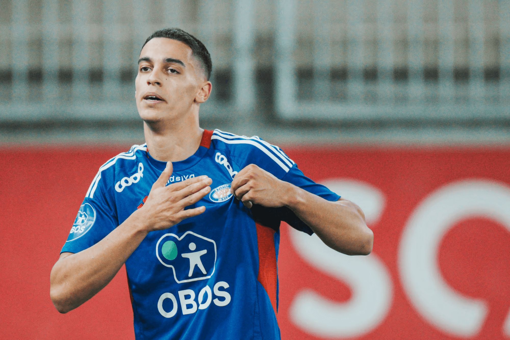 Jones El-Abdellaoui, jugador del Vålerenga Fotball Elite.