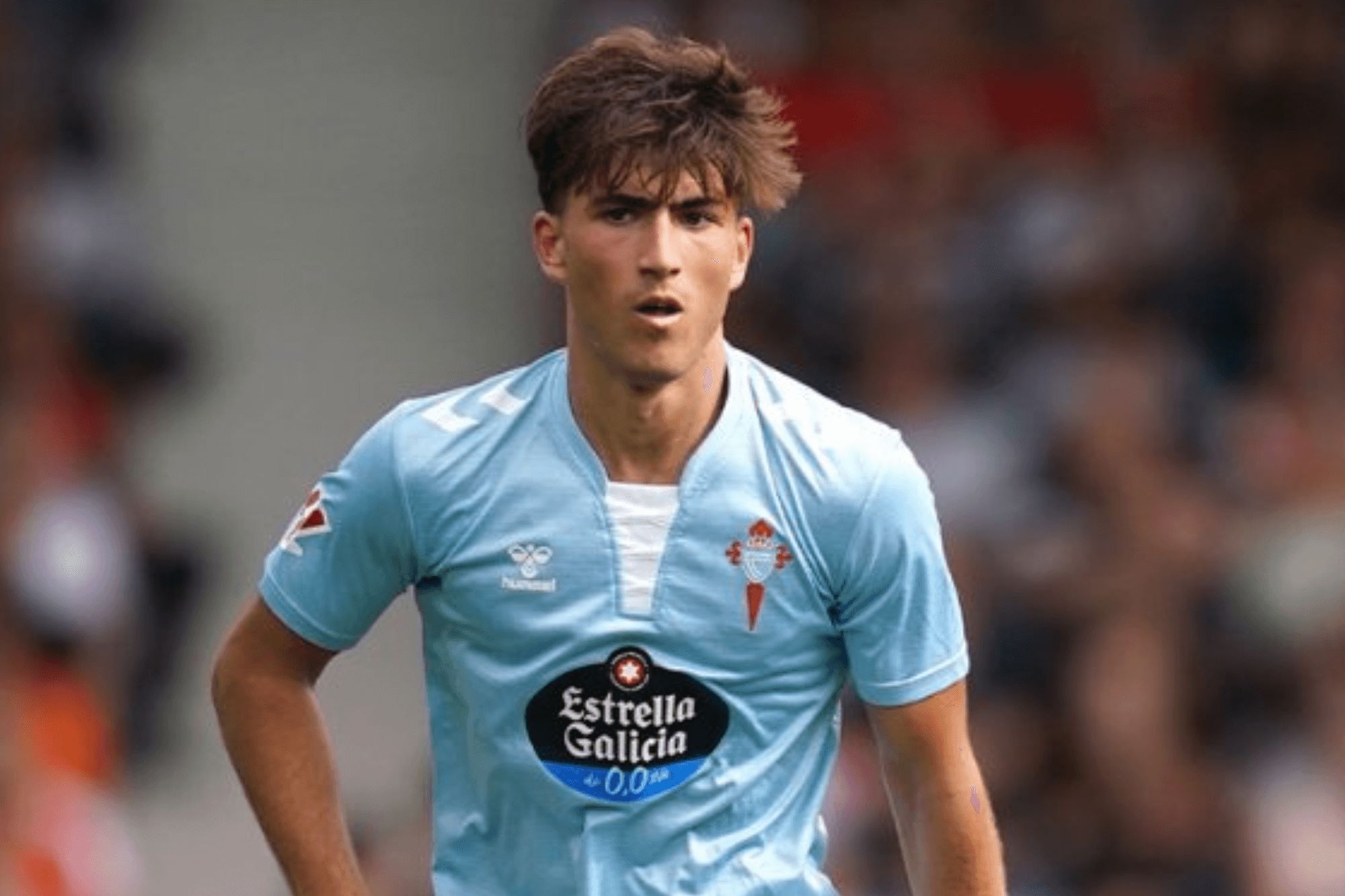  Javi Rodríguez, durante un partido.