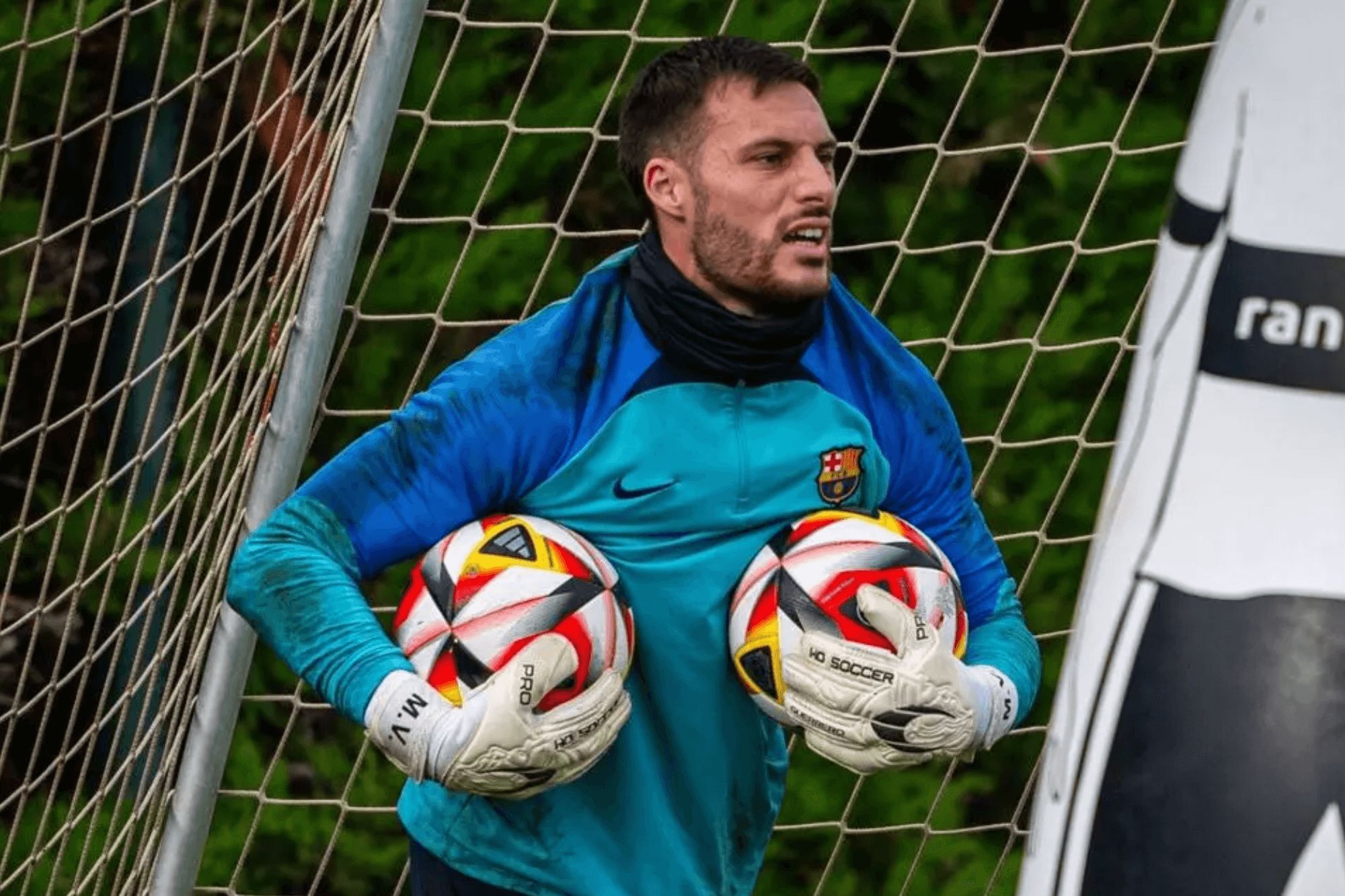 Marc Vidal en el FC Barcelona.