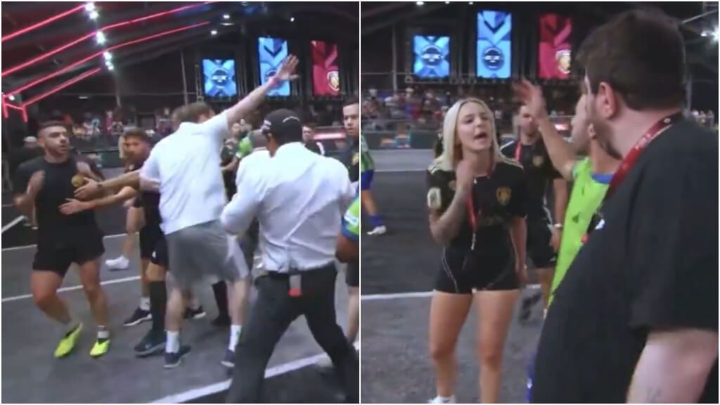  La tangana en el Mundial de la Kings League (Fuente: Kings League)