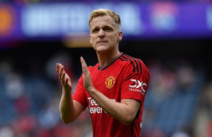  Donny Van de Beek, jugador del Manchester United que gusta a la Real Sociedad.