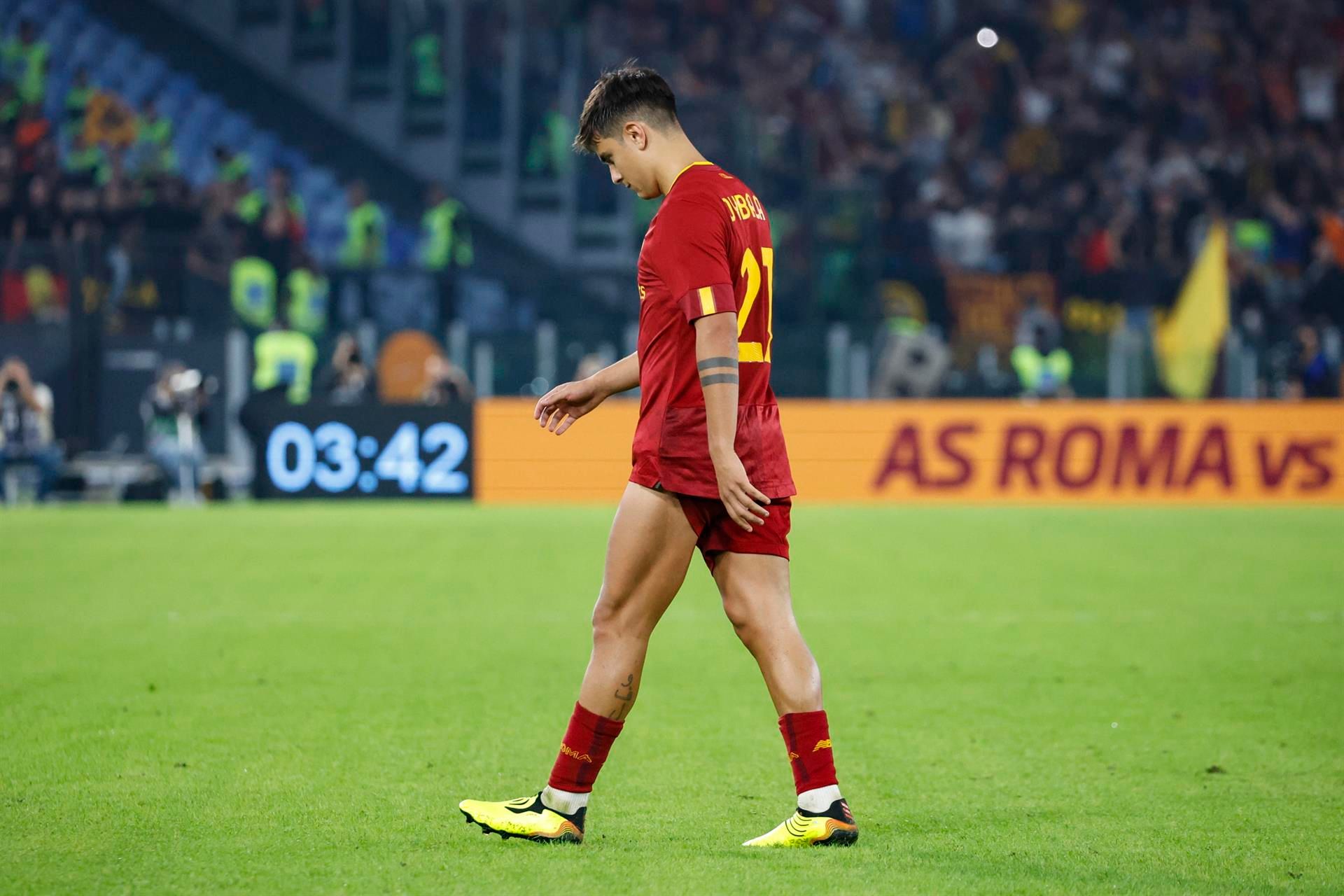  Dybala, con la Roma.