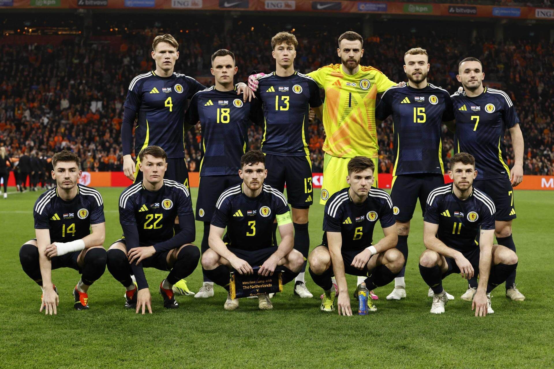  La Selección de Escocia para la Eurocopa 2024 (EFE)
