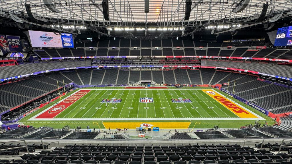  El Allegiant Stadium de Las Vegas.
