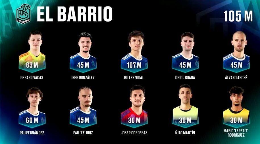  Adri Contreras coloca a Gilles Vidal como su estrella.