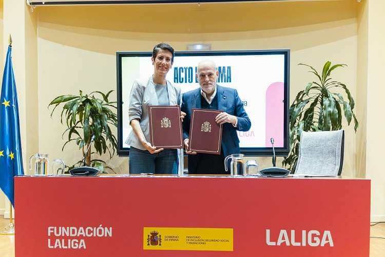  El Ministerio de Inclusión y LALIGA firman un ambicioso convenio de colaboración sobre el racismo