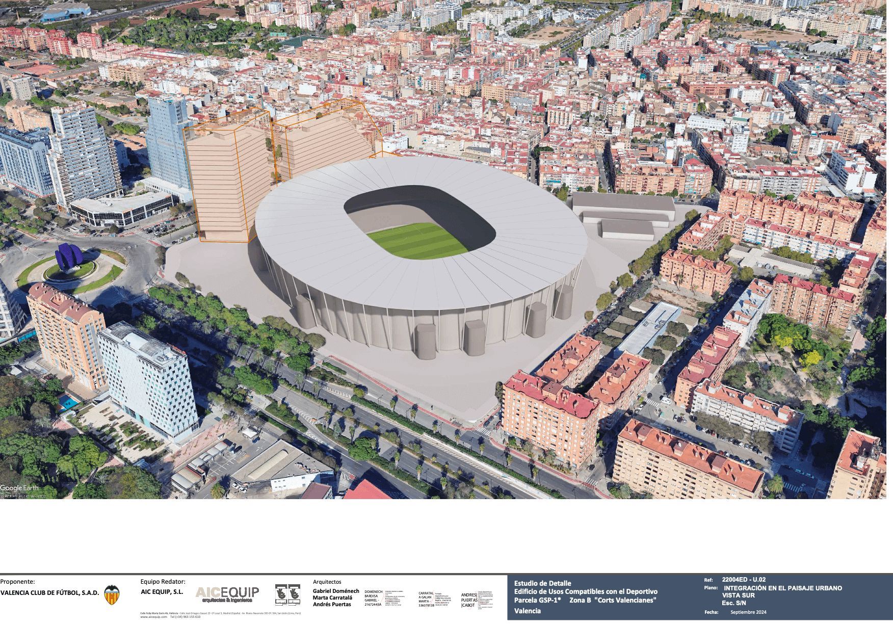 El terciario anexo queda liberado tras el pago del Nou Mestalla