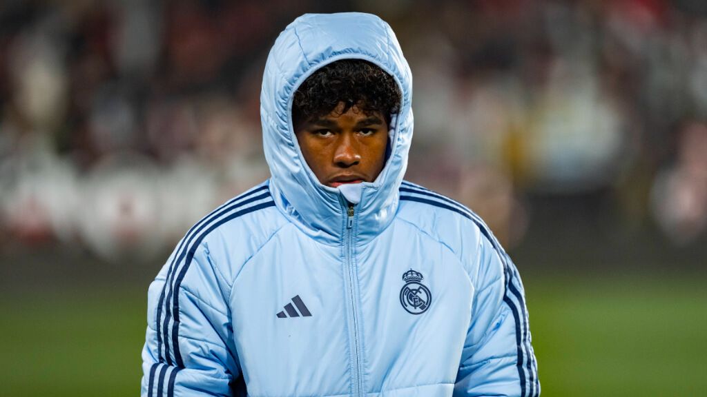 Endrick, en el partido frente al Rayo Vallecano (Cordon Press).