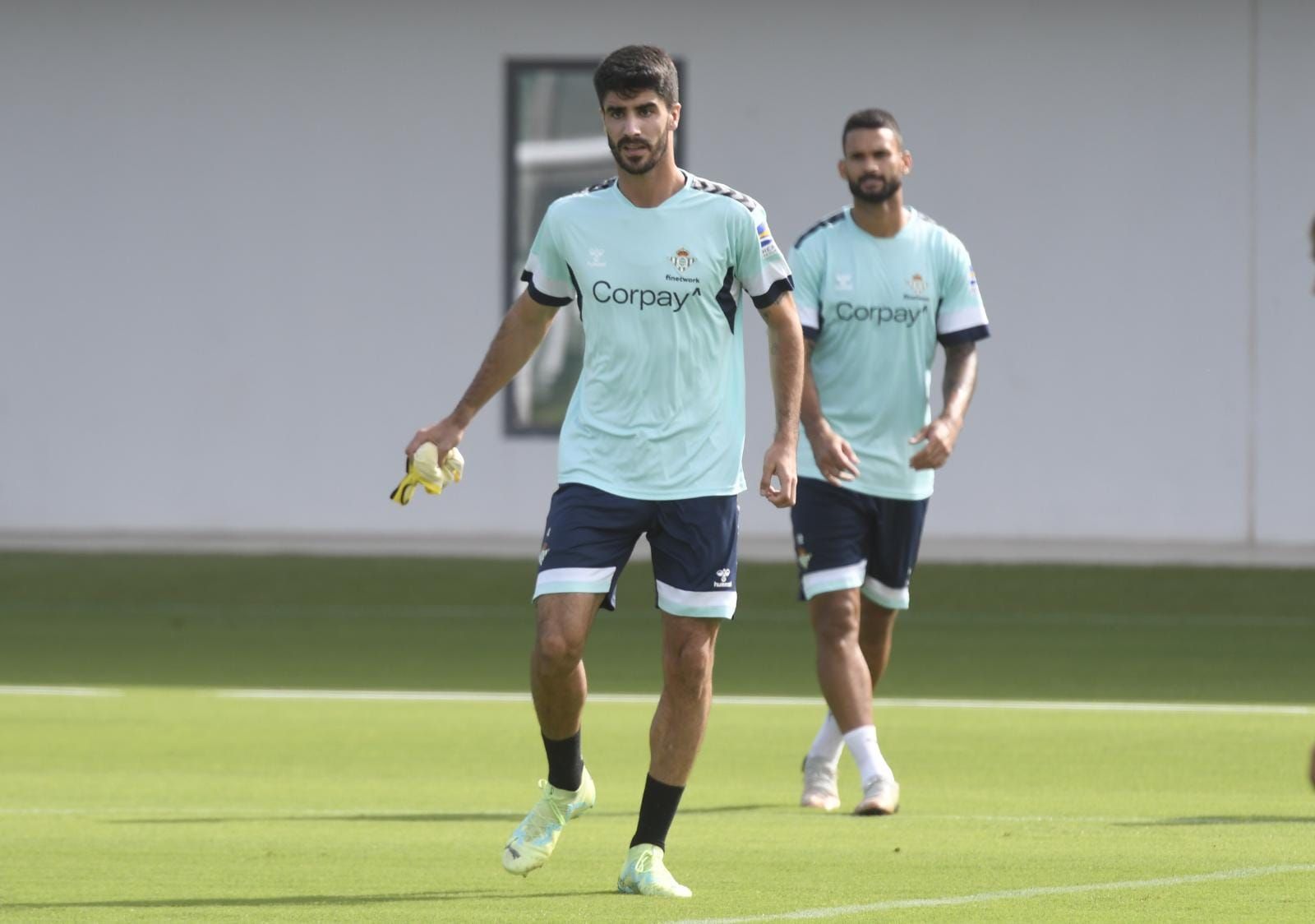  Ricardo Visus en un entrenamiento del Real Betis (foto: Kiko Hurtado).