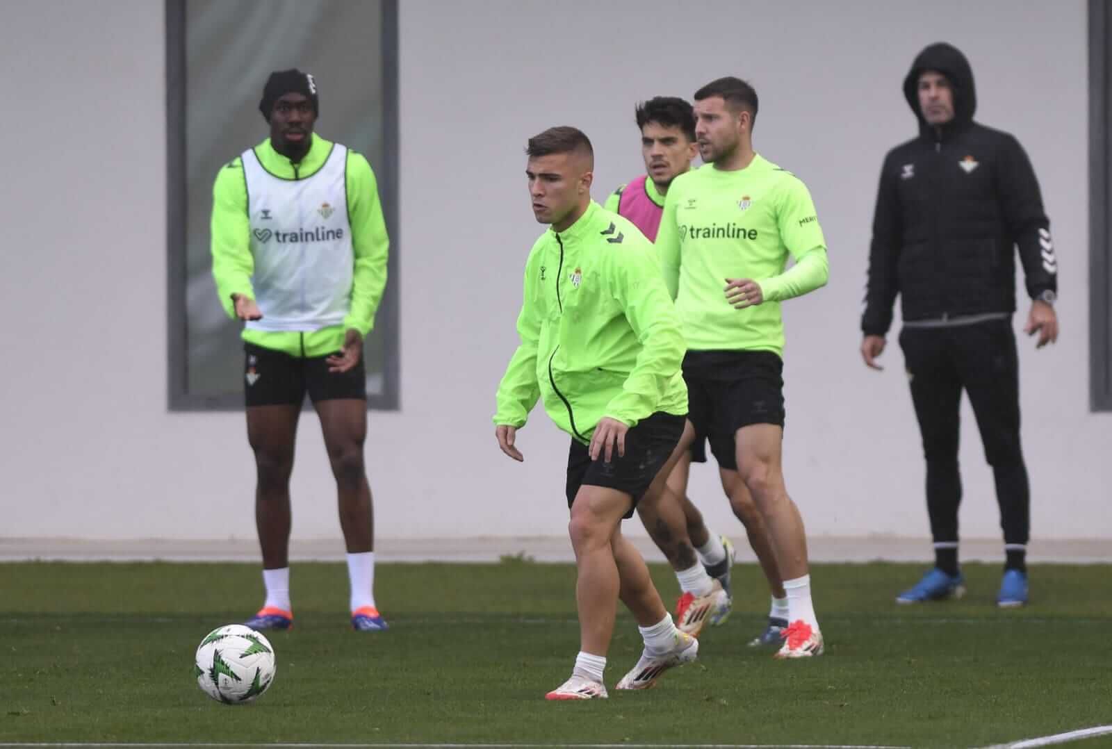  Pablo García, en un entrenamiento.