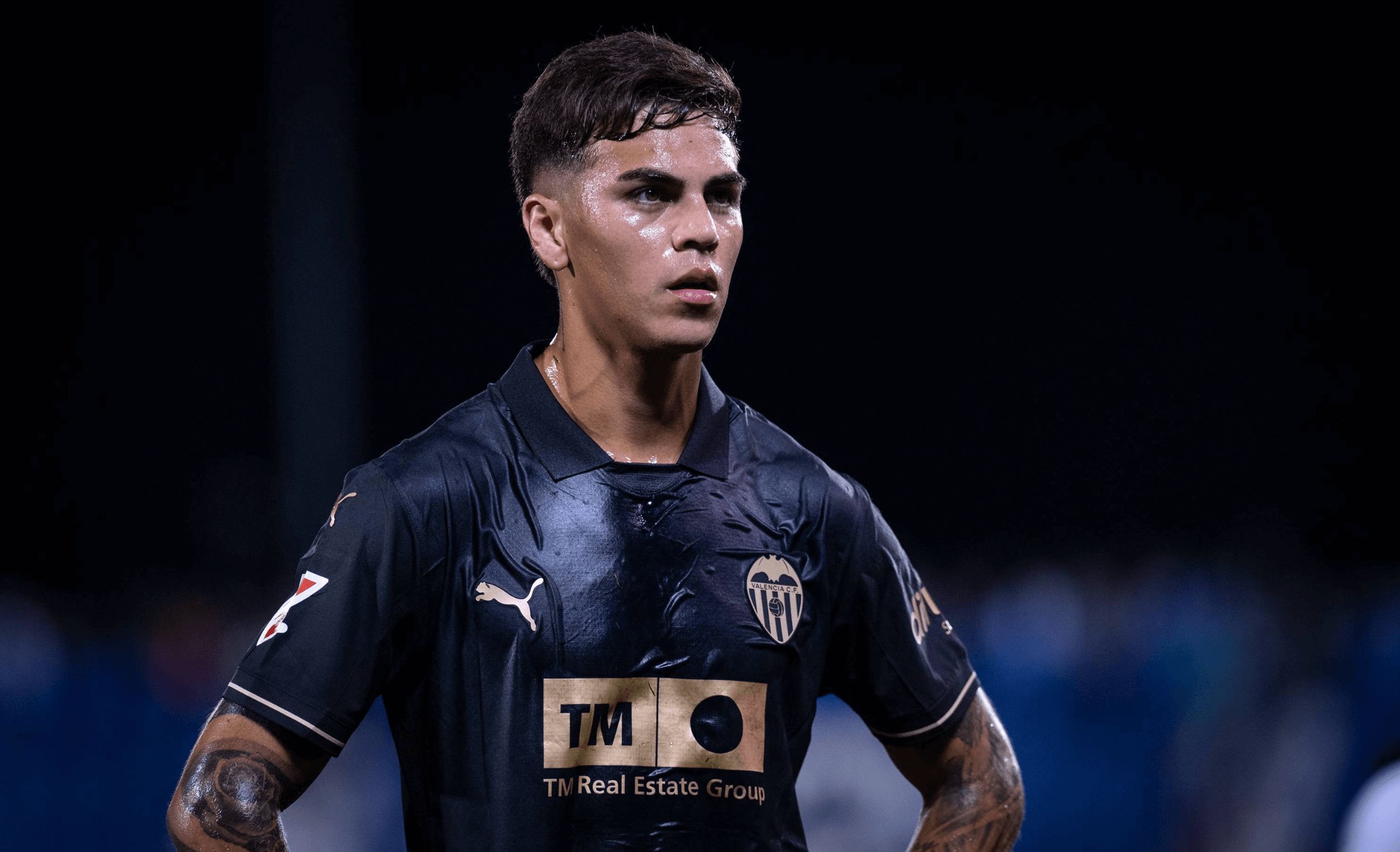  Enzo Barrenechea, ante el CD Leganés