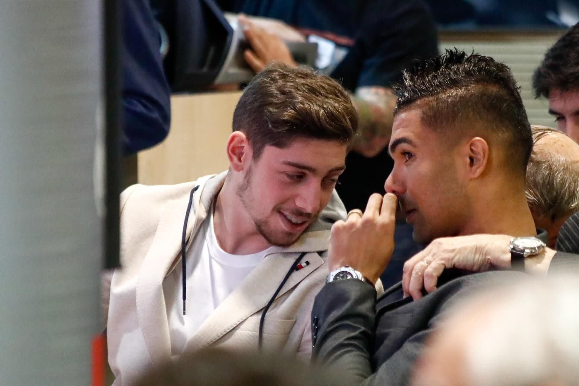 Fede Valverde y Casemiro (Fotos: Europa Press)