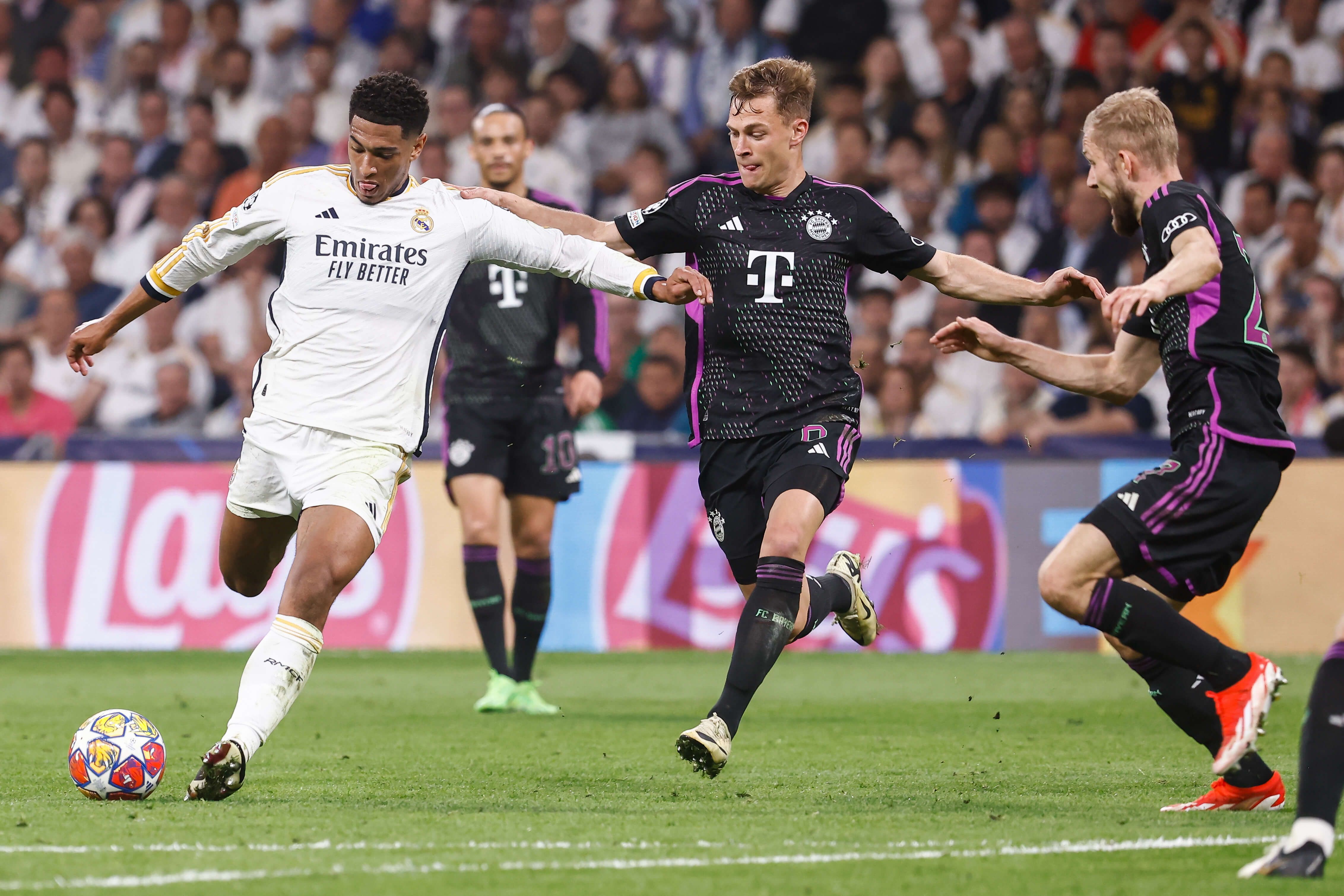 Kimmich contra Jude Bellingham en Champions (Europa Press)