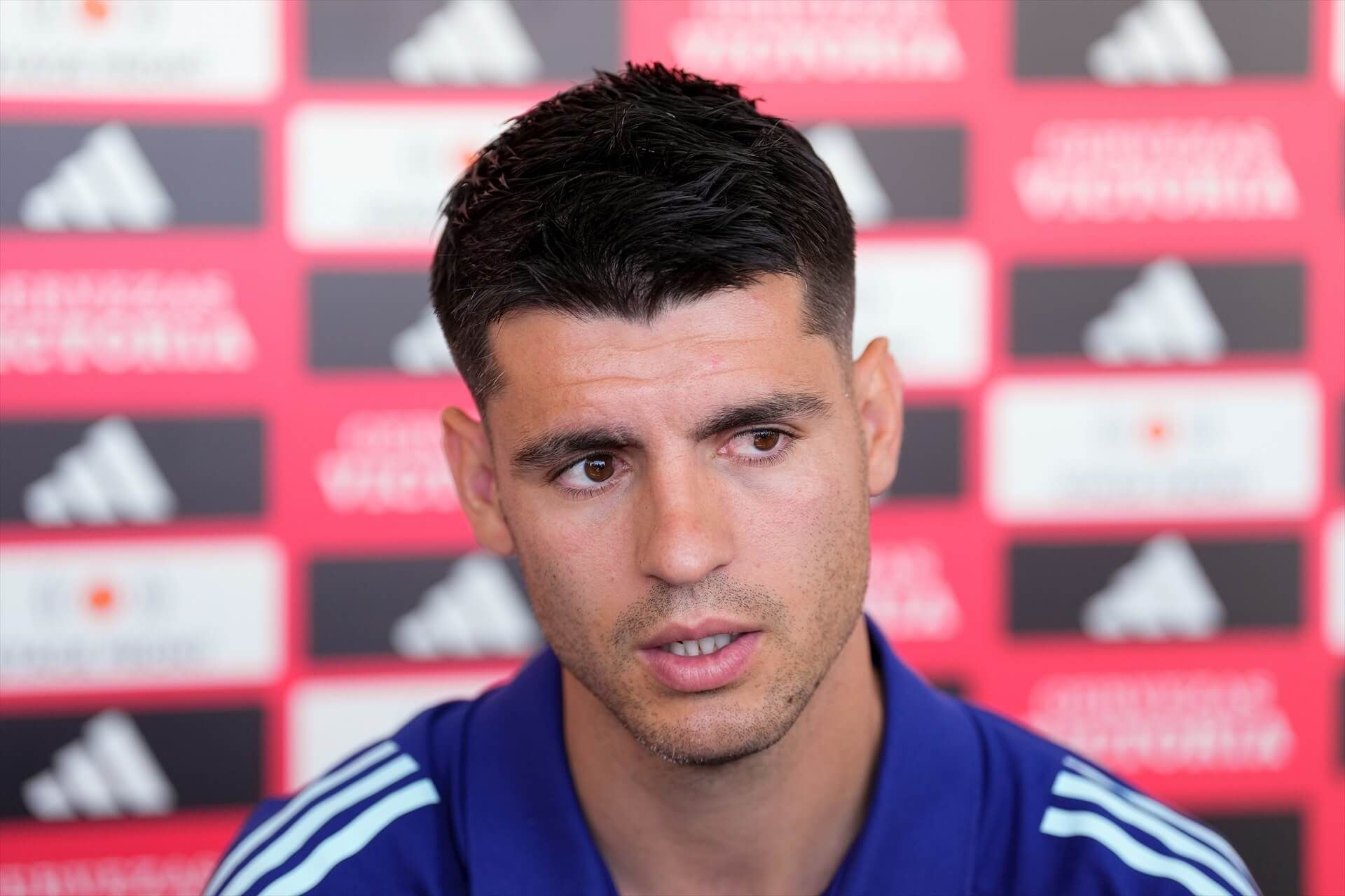  Álvaro Morata en el media day de la Selección Española
