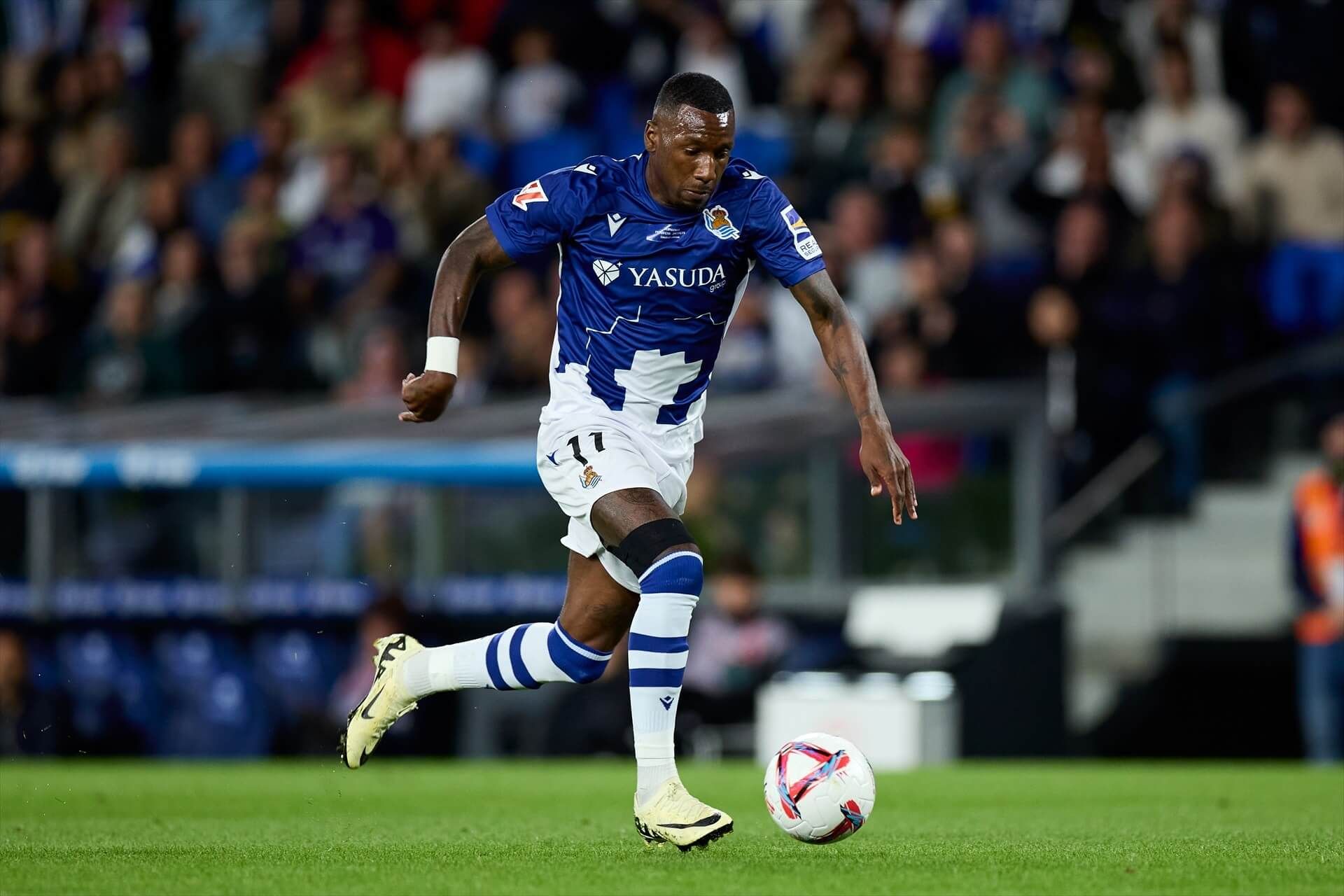  Sheraldo Becker, en el Real Sociedad - Real Madrid de esta temporada (Foto:AFP7/Europa Press).