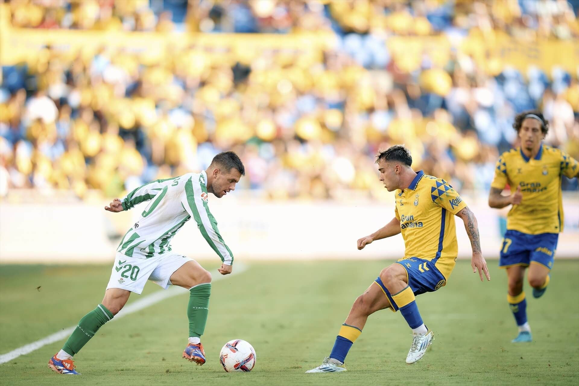 Lo Celso, en el duelo contra Las Palmas