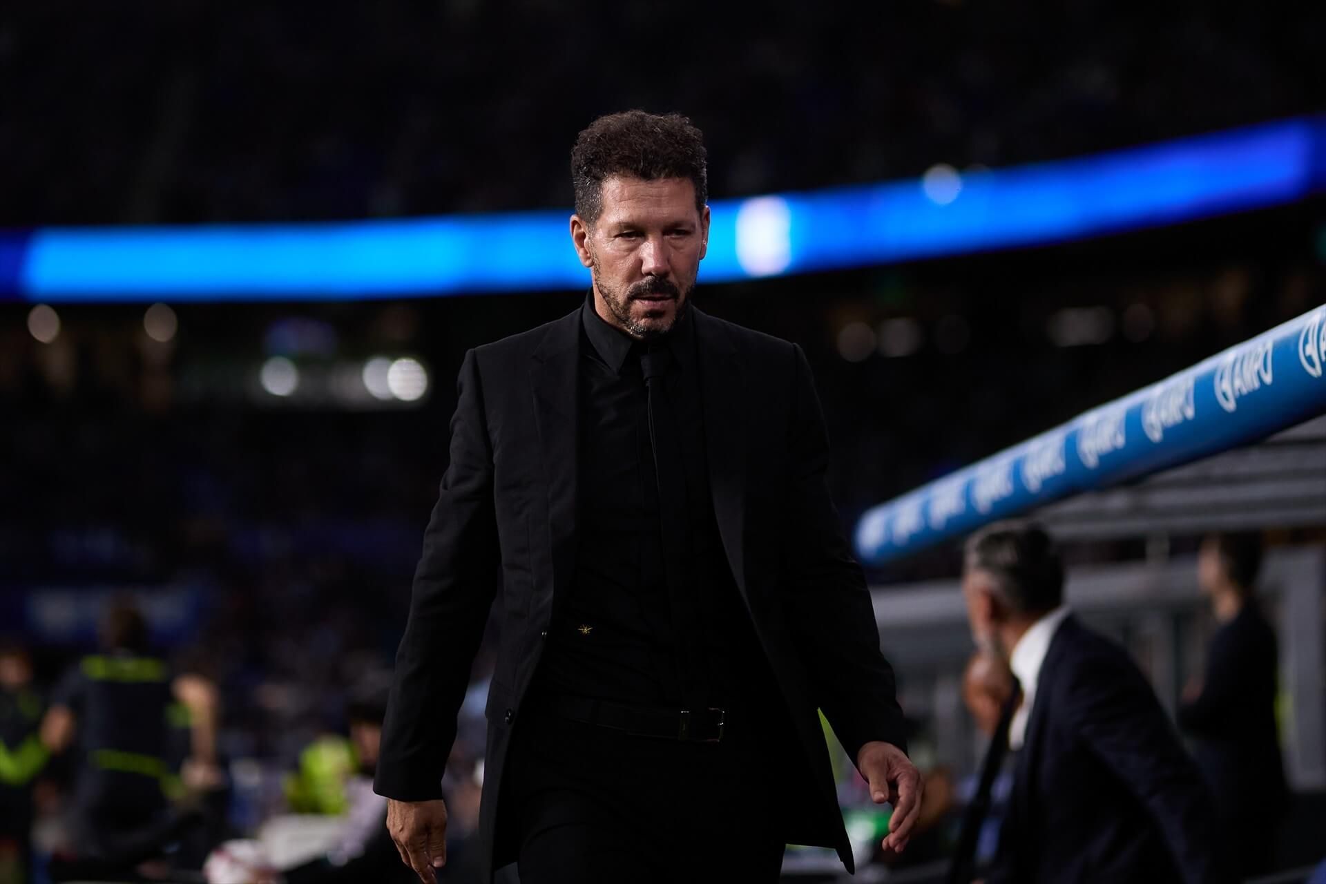 El Cholo Simeone, en el Reale Arena