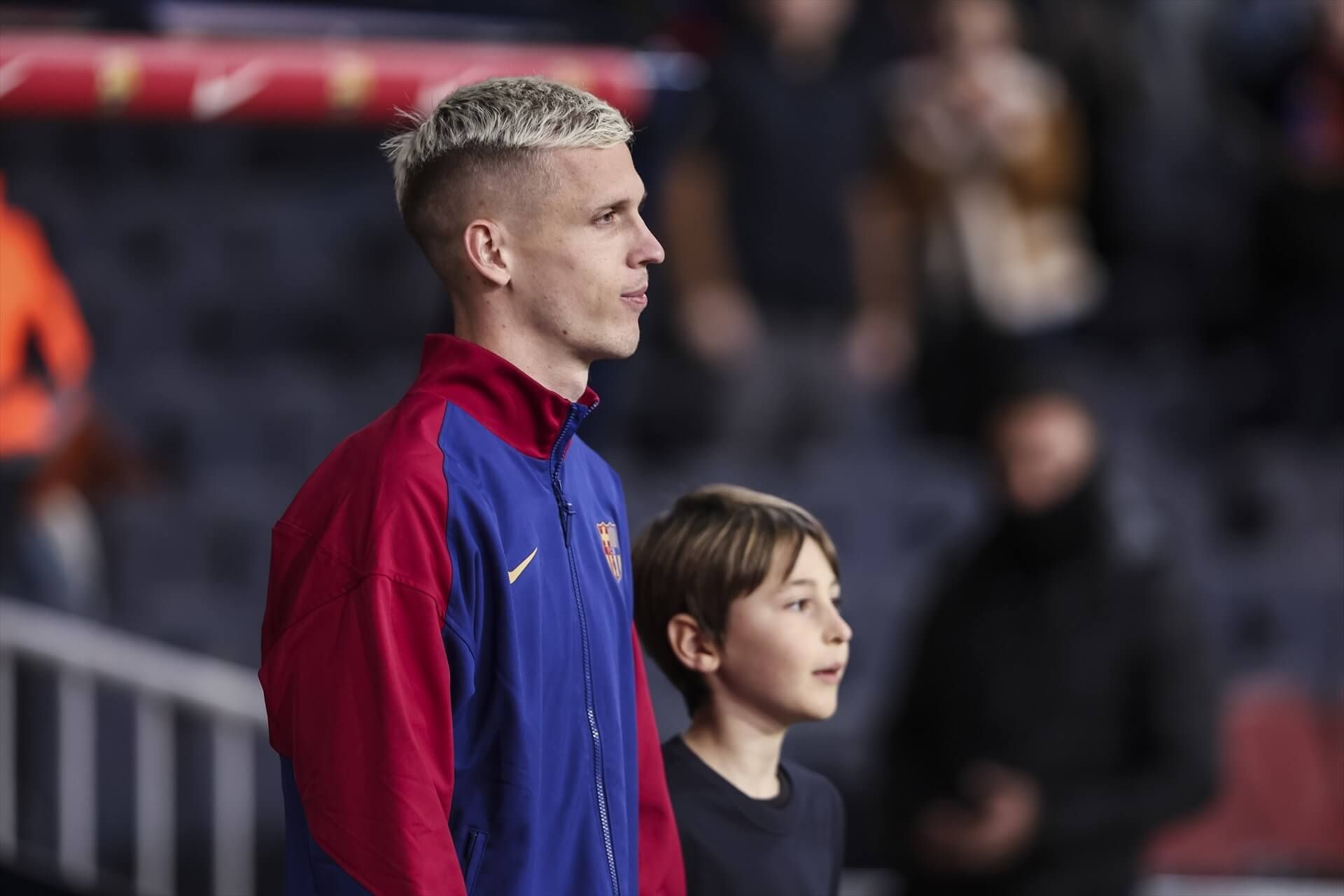 Dani Olmo, en un partido del Barcelona (FOTO: Europa Press).