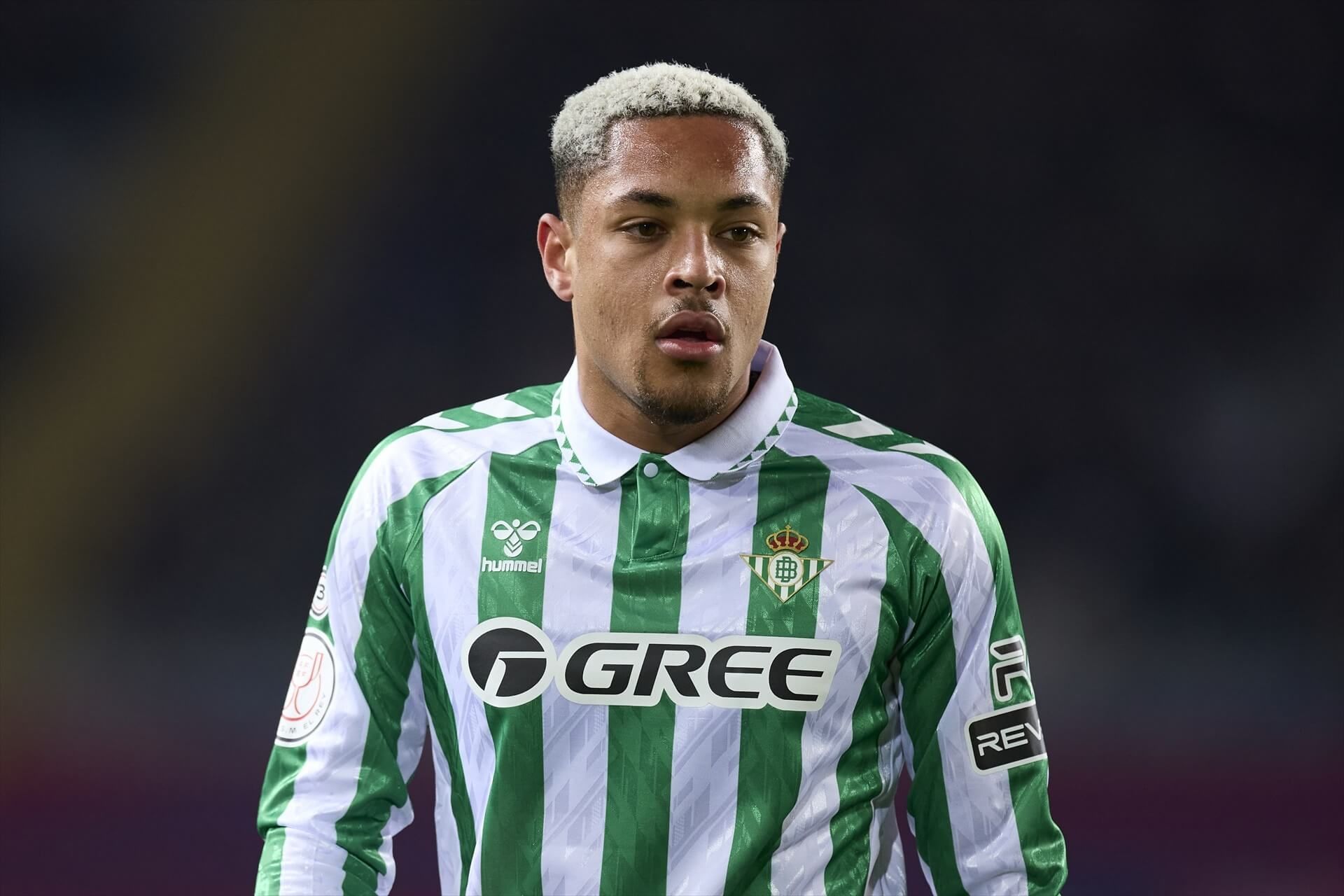 Vitor Roque, ante el FC Barcelona (Foto: Cordonpress)