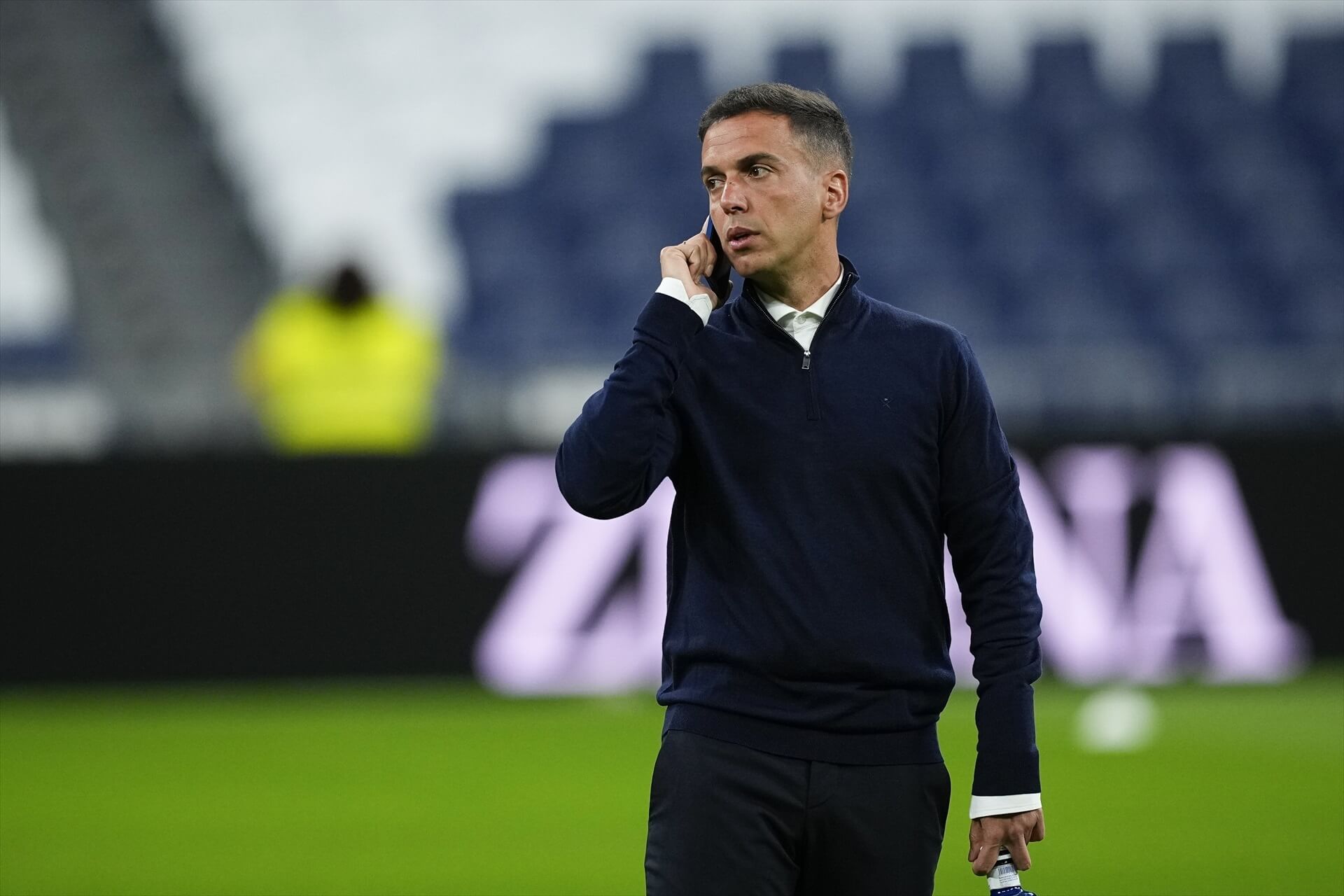  Borja Jiménez, en la previa de un partido del Leganés (FOTO: Europa Press).