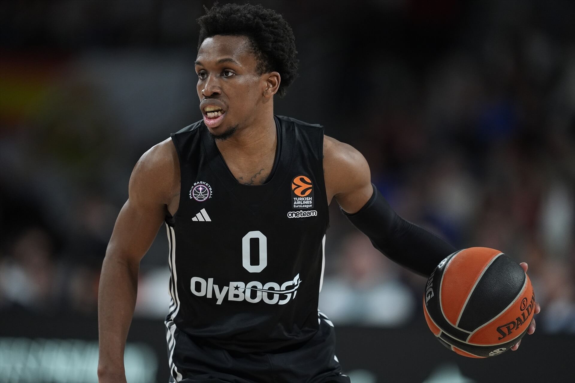  Timot Shorts en el partido ante el Real Madrid