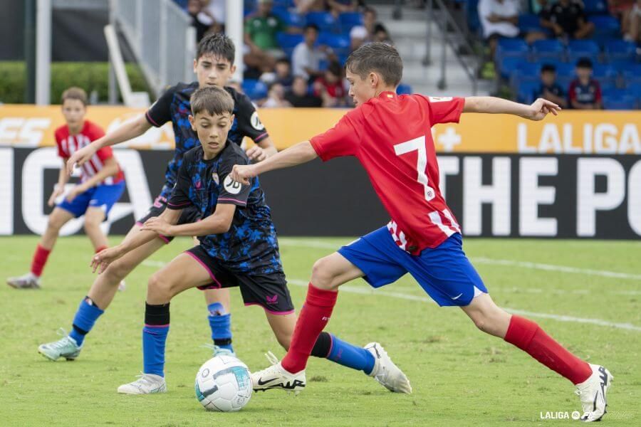 Imagen del Atleti-Sevilla.